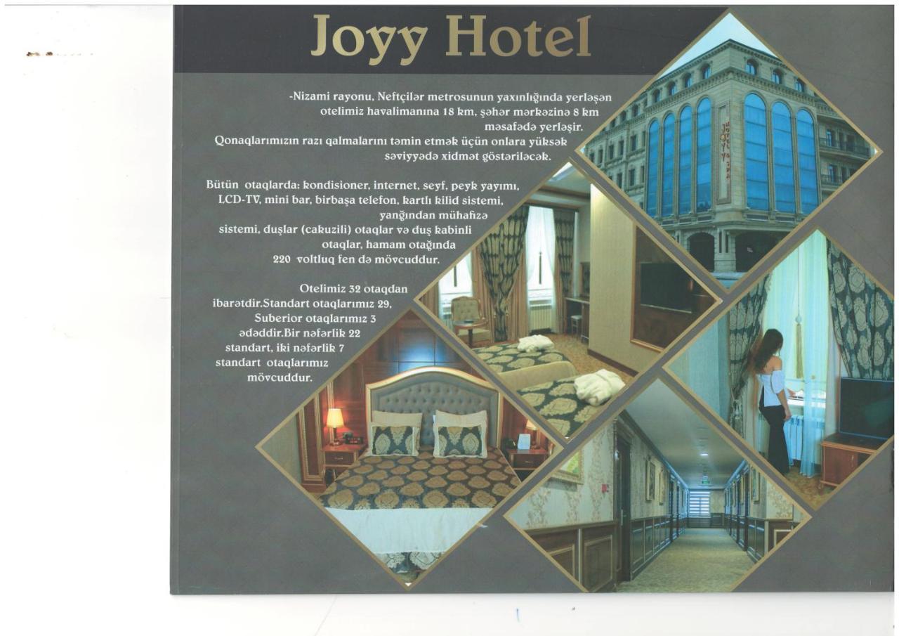 Joyy Hotel & Spa Baku Exteriör bild